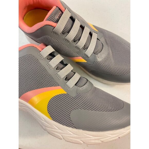 Vionic Gored Lace Mesh Sneakers Layla Charcoal Size 8.5 - Picture 5 of 6